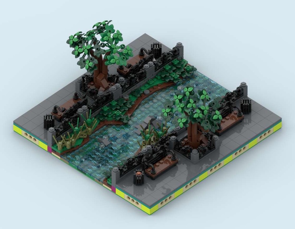 Lego MILS Canal Straight V1