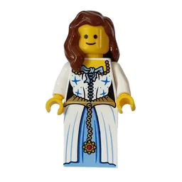 Bride - Mannequin, Medium Blue Underdress