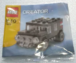Black SUV polybag