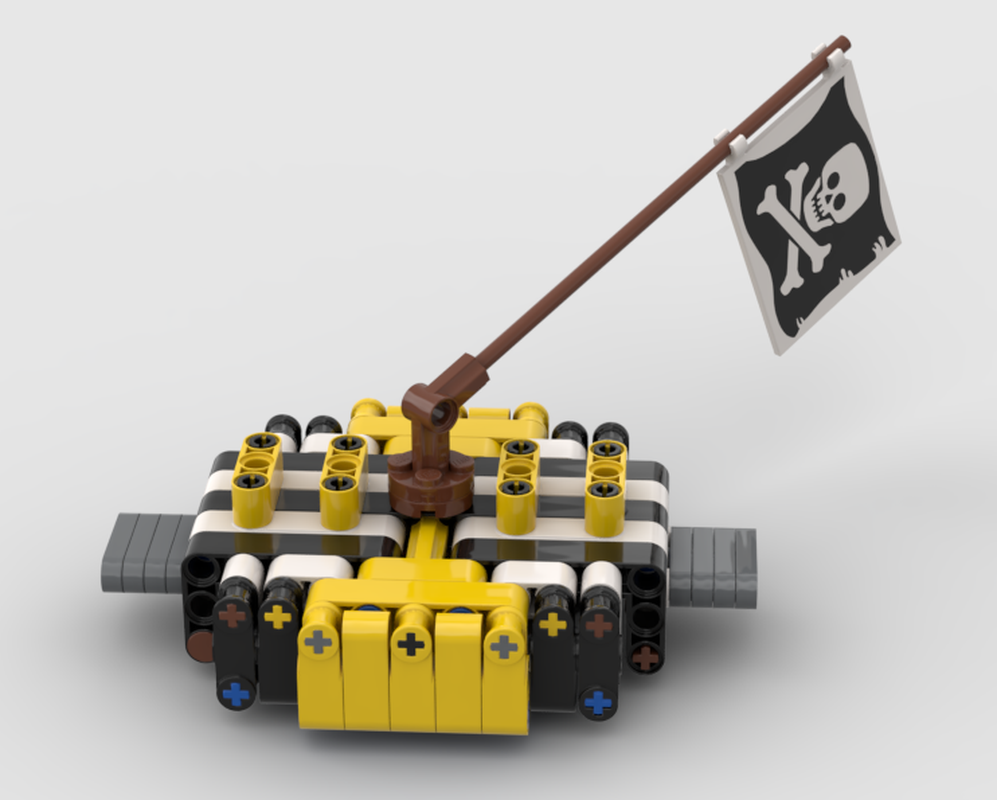 Lego Combat Robot Not-So-Jolly Roger