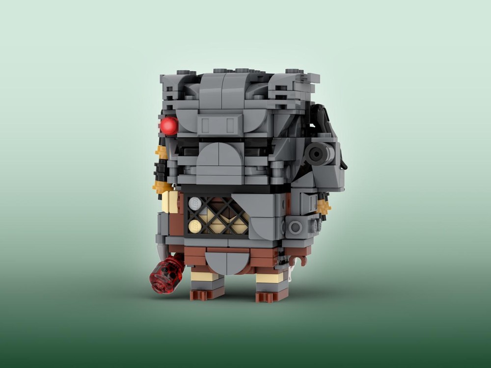 Lego Predator Brickheadz LEGO MOC - Predator