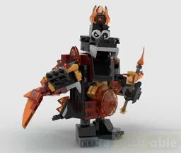 K. Rool King of Lava