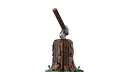 Axe in stump