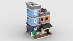 Mini Modular 10246 Detectives Office