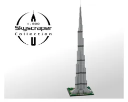 Burj Khalifa 1:800 Scale (Old Version)