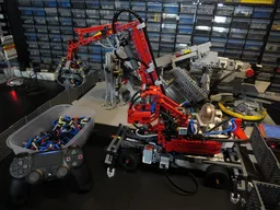 RC Material Handler PS4 controlled