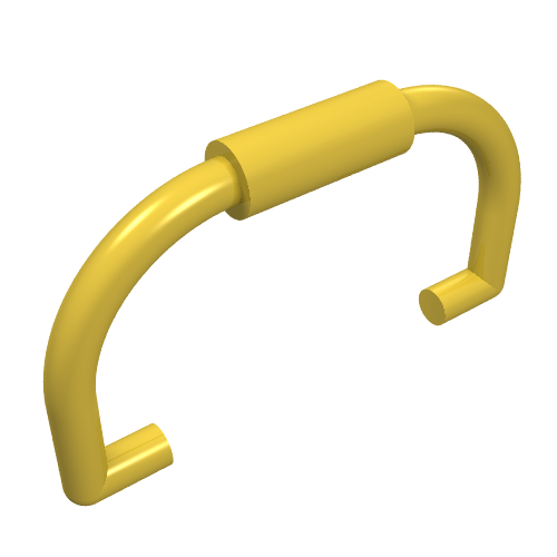 Lego Belville / Scala, Equipment, Bucket / Basket Handle / Yellow