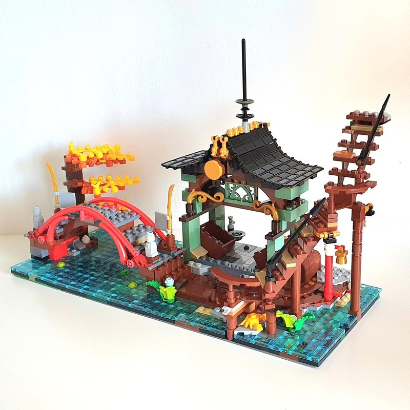 Lego Ninjago City Shrine Corner