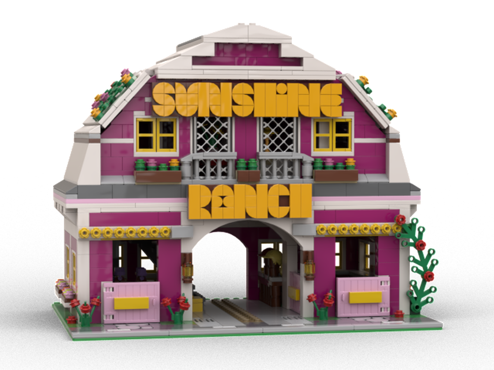 Lego Modular Sunshine Ranch