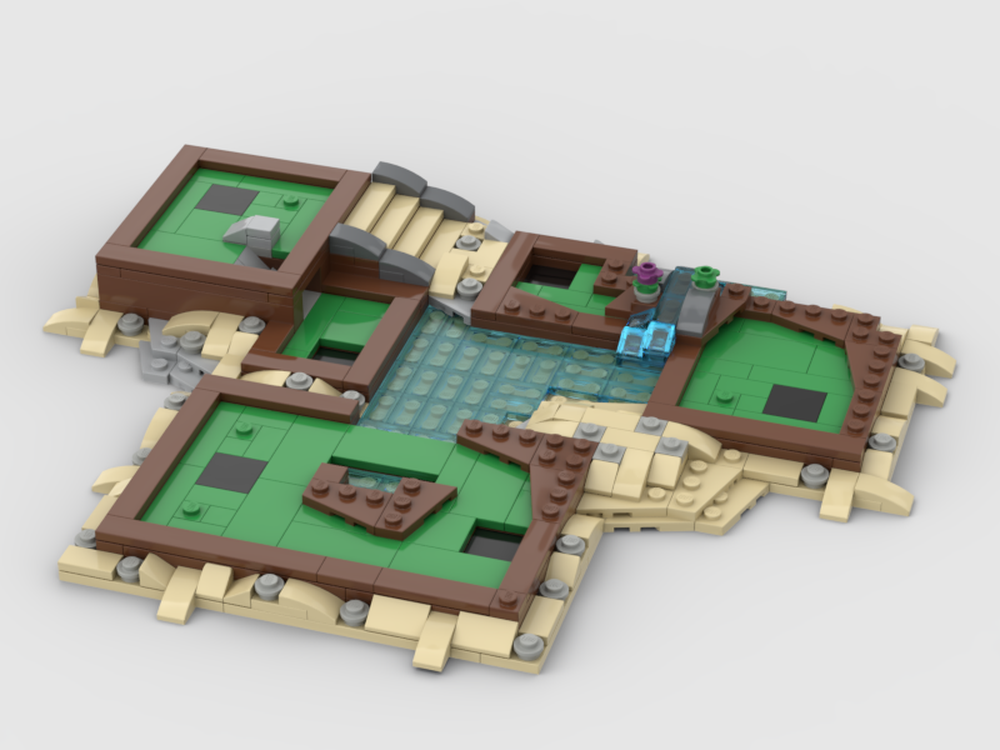 Lego Minigolf Course