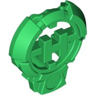 Lego Large Figure Chest Badge with 'H' Hero Factory Logo Design / Green