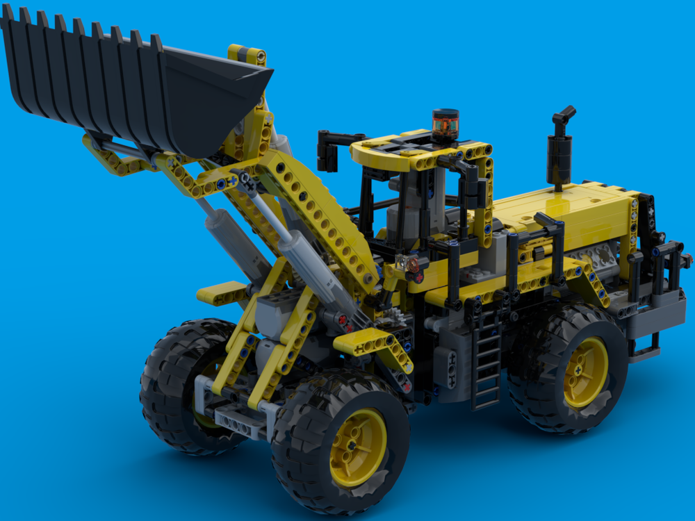 LEGO Technic 8265 Front Loader Fully Motorized IR Control