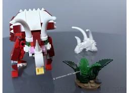 31379 Triceratops sp. (solid, minifig scale)