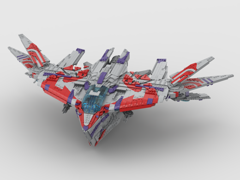 Lego Marvel Yondu's Ravager Warship Milano Variant Guardians of the Galaxy