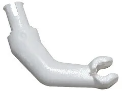 Arm, Large, with Pin / White
