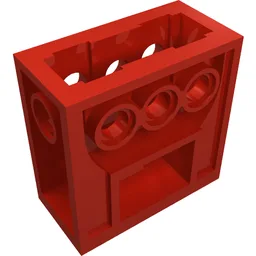 Technic Gearbox 2 x 4 x 3 1/3 / Red