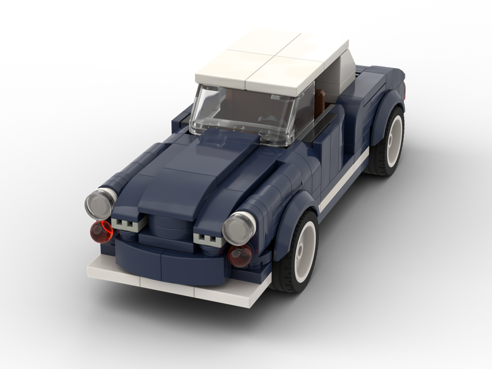 Lego Karmann Ghia 1970 blue