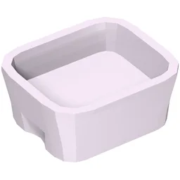 Equipment Dish Rectangular [Kitchen Implements Kit] / Lavender