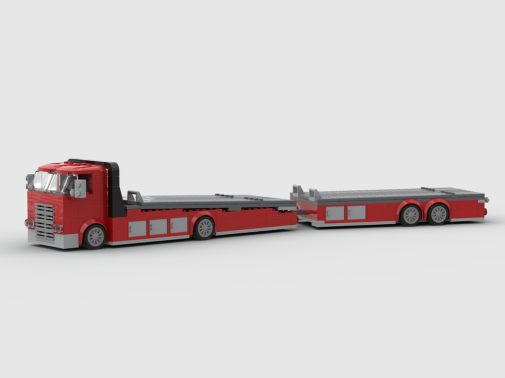 Lego IWH 392 ramptruck Speed champion scale