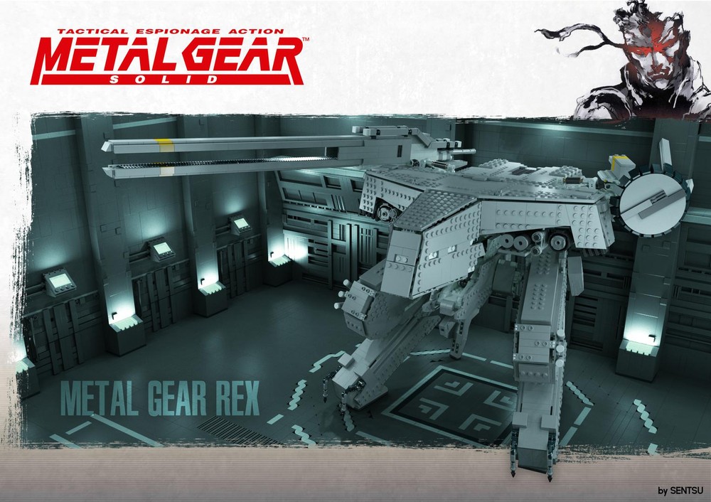 Lego Metal Gear Solid - Metal Gear Rex