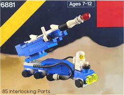 Microscale 6881 Micro Lunar Rocket Launcher for Space Babies MOC