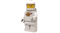 Up-Scaled Classic Space Minifigure