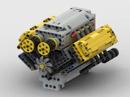 Crossplane V8 with natural Aspiration & removable Covers