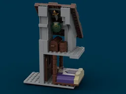 Medieval castle Keep in the forest - Modular