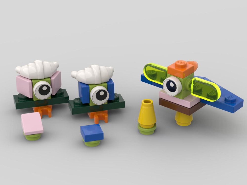 Lego Micro Monsters Family