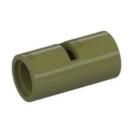 Technic Pin Connector Round [Slotted] / Olive Green