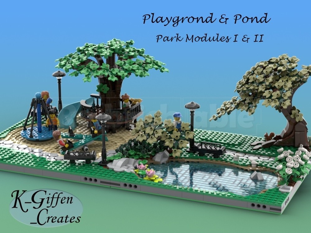 Lego Pond and Playground Pack