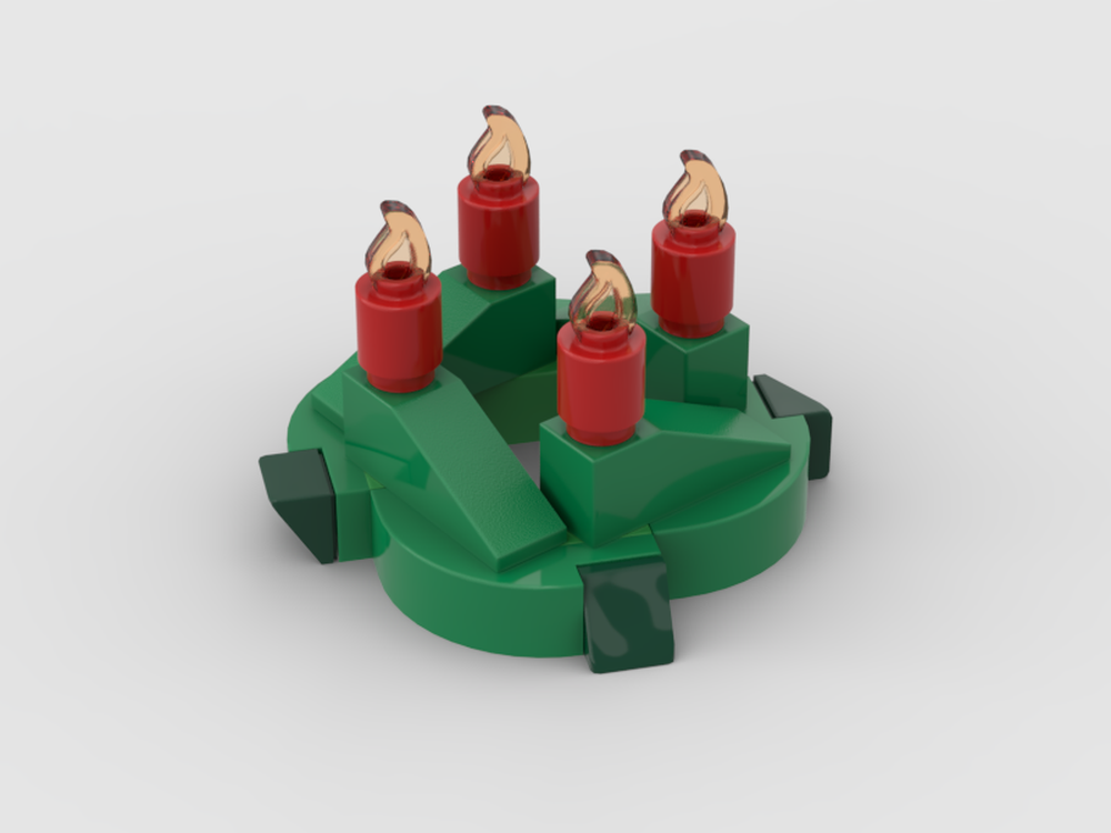 Lego Advent wreath