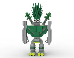 11021- Green Robot