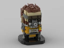 Caustic from Apex Legends in LEGO Brickheadz