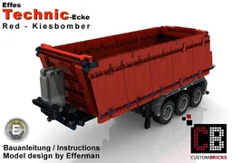 Custom RC tipping semitrailer
