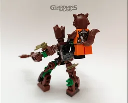 Brick Built Groot (GOTG Video Game)