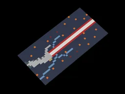 Count Dooku's Lightsaber Mosaic