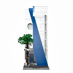Blue Stripe House