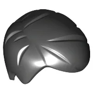 Hair Short Smooth and Right Parting [Plain] / Black