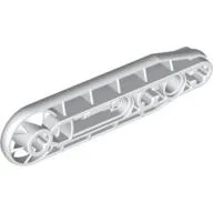 Technic Beam 1 x 7 with Fan / White