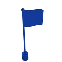 Flag on Flagpole [Plain]