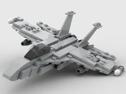 Mini F-18 model