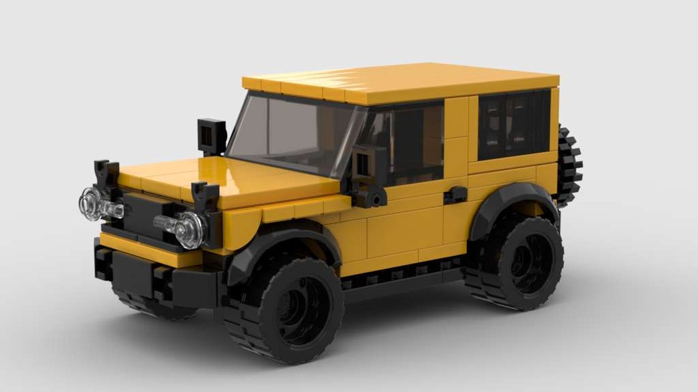Lego Ford Bronco 2021 - DARK GREY VERSION UPDATED