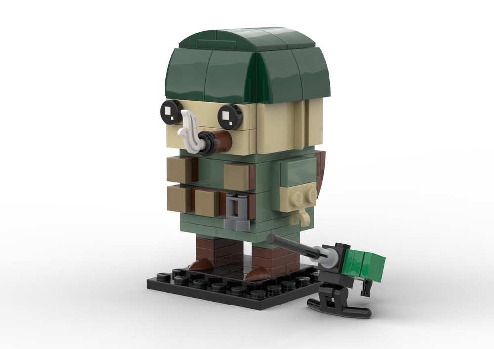 Lego Historycal Marines Brickheadz WW2