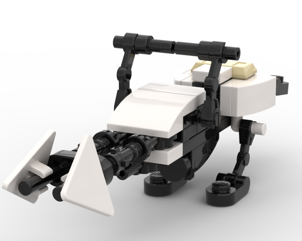 Lego 74-Z Speeder Bike (white)