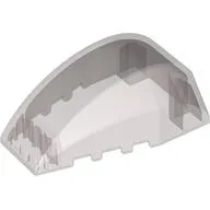 Windscreen 6 x 4 x 2 Wedge Curved