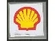 Tile 2 x 2 with Shell Logo Pattern (Sticker) - Set 6378