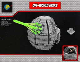 Death Star II diorama