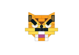 10717 Cat Face