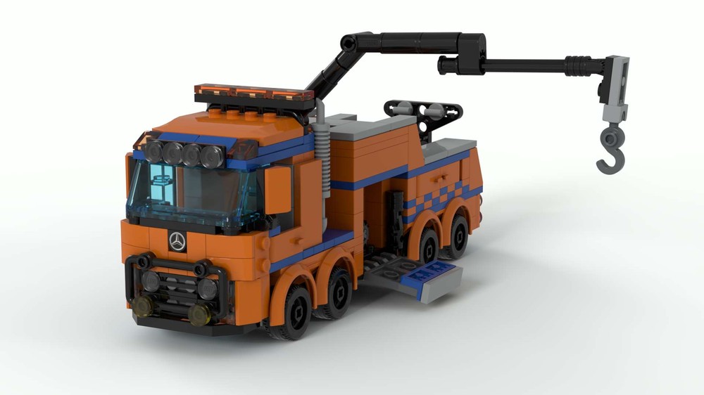 Lego 7 wide tow truck